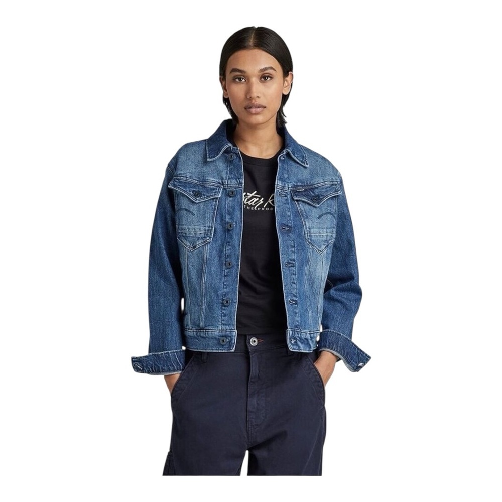 G-Star RAW Arc 3D Denim Jacket – Faded Santorini – NWT –  XS